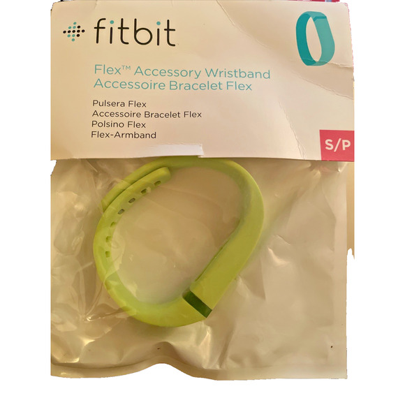Fitbit Flex Accessory Replacement Flex Wristband Green Size S/P New in Package - Picture 2 of 8